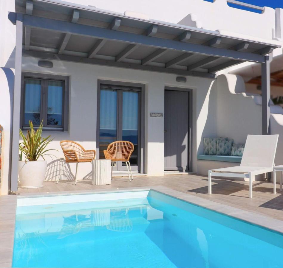 The Nine Graces - Agia Anna - Option With Private Pool Or Hot Tub Villa Exterior photo