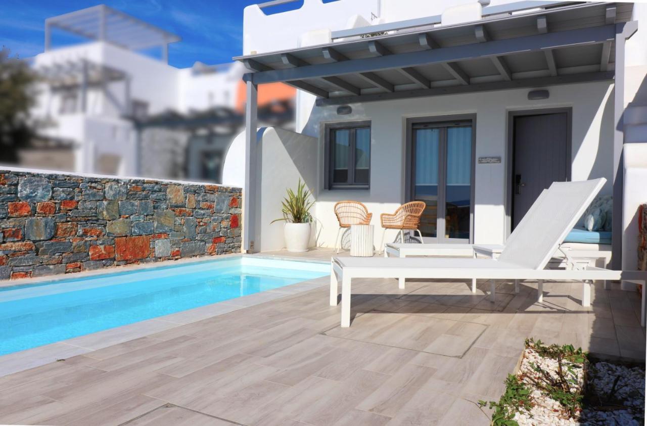 The Nine Graces - Agia Anna - Option With Private Pool Or Hot Tub Villa Exterior photo